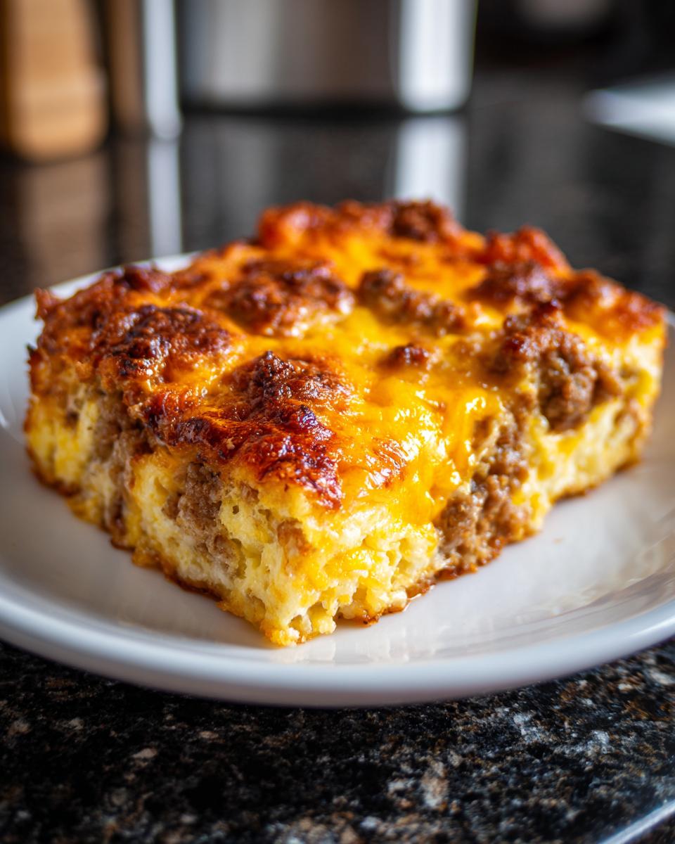 Overnight Sausage Breakfast Casserole - detail 2