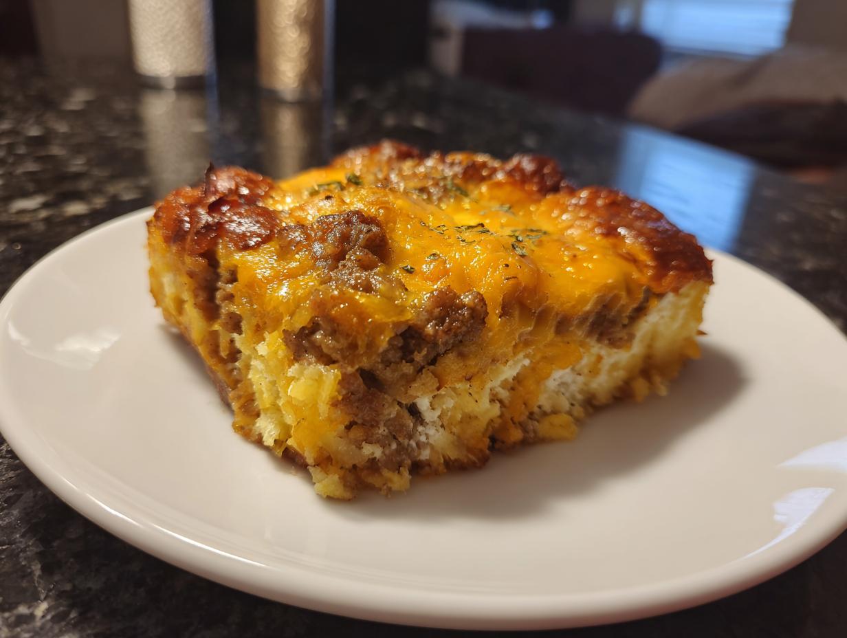 Overnight Sausage Breakfast Casserole - detail 4