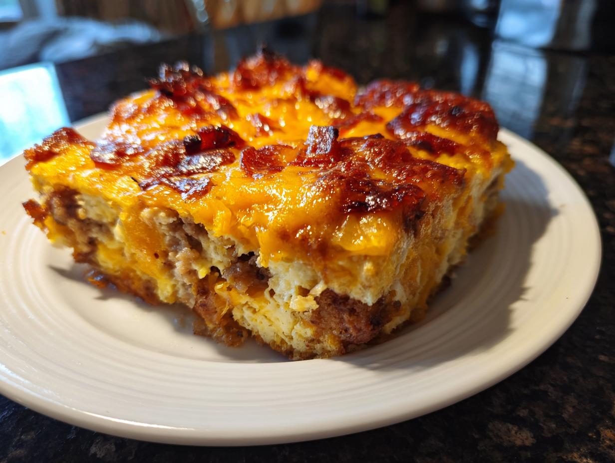 Overnight Sausage Breakfast Casserole - detail 5