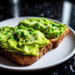 Pea Pesto Toast