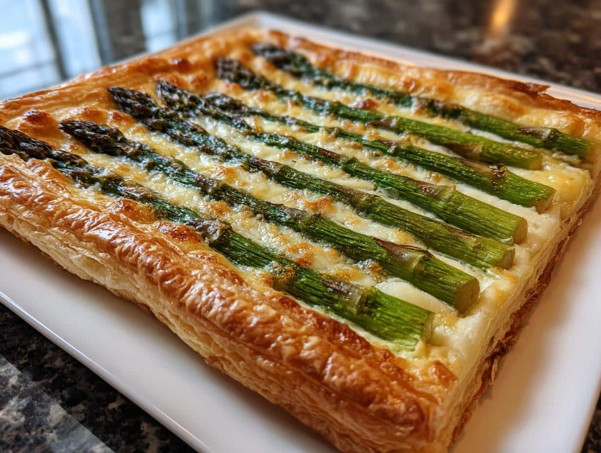 Puff Pastry Asparagus Tart
