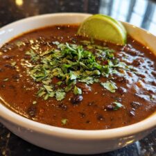 20-Minute Quick Black Bean Soup for Hearty Comfort