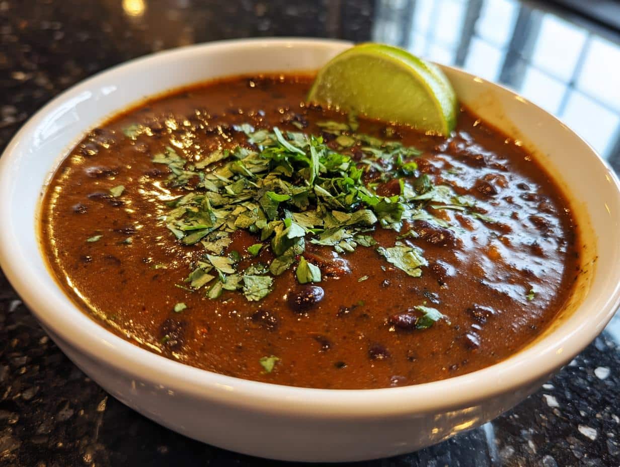 Quick Black Bean Soup