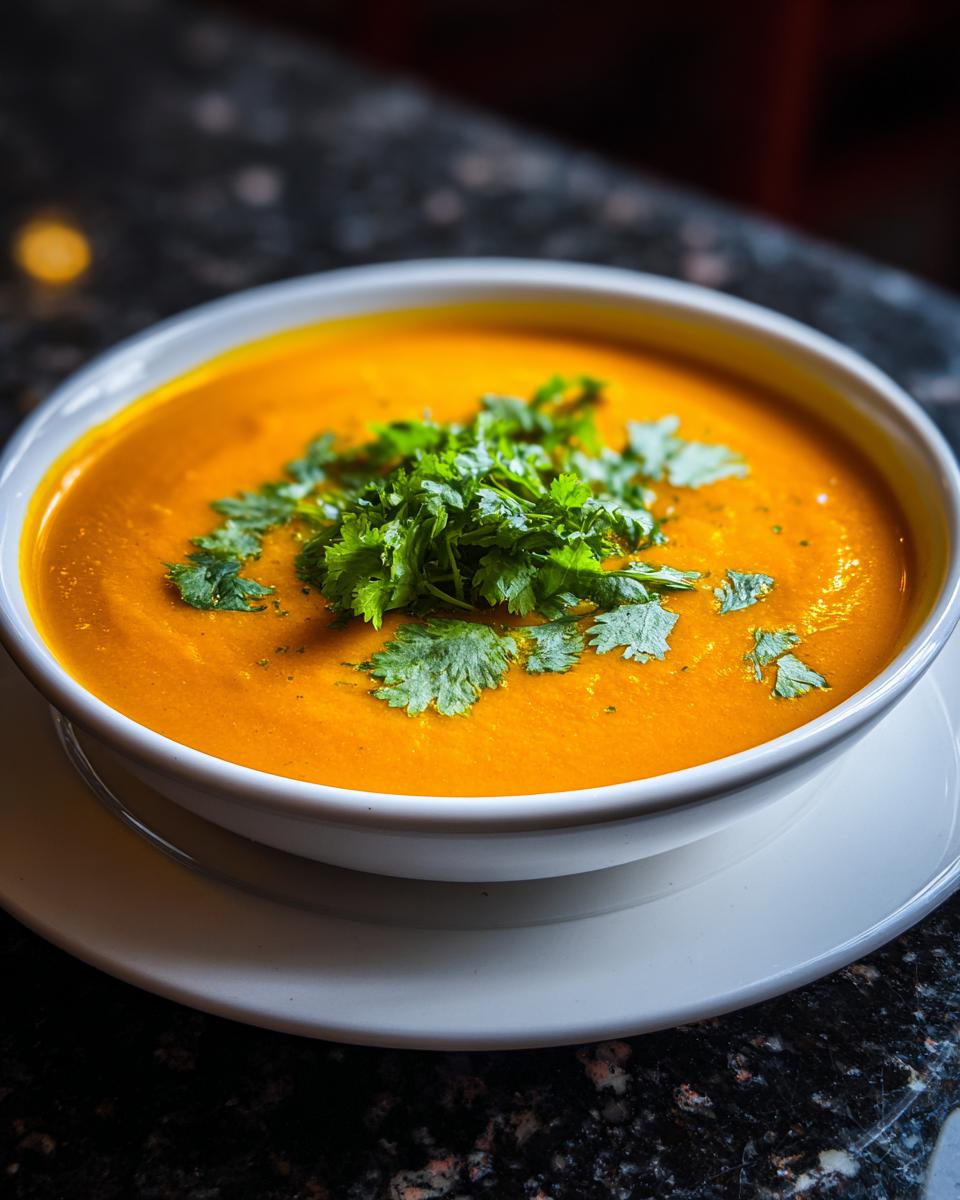 Roasted Carrot & Orange Soup - detail 4