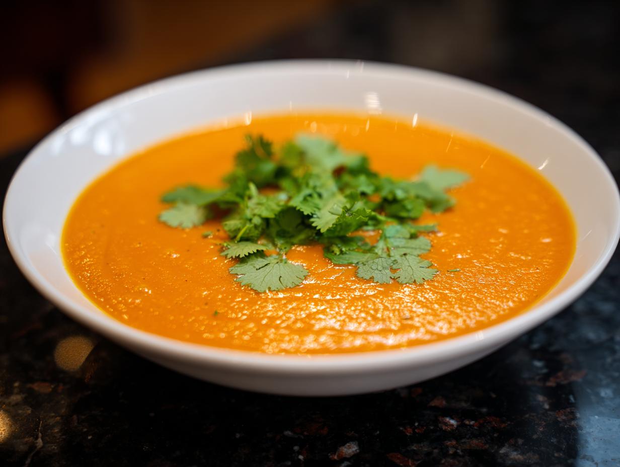 Roasted Carrot & Orange Soup