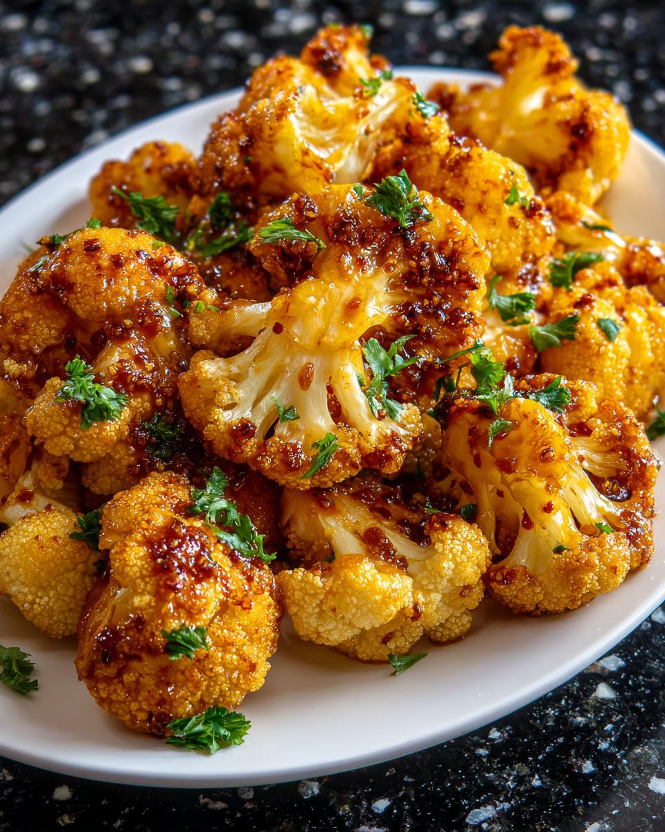 Spicy Honey Roasted Cauliflower - detail 1