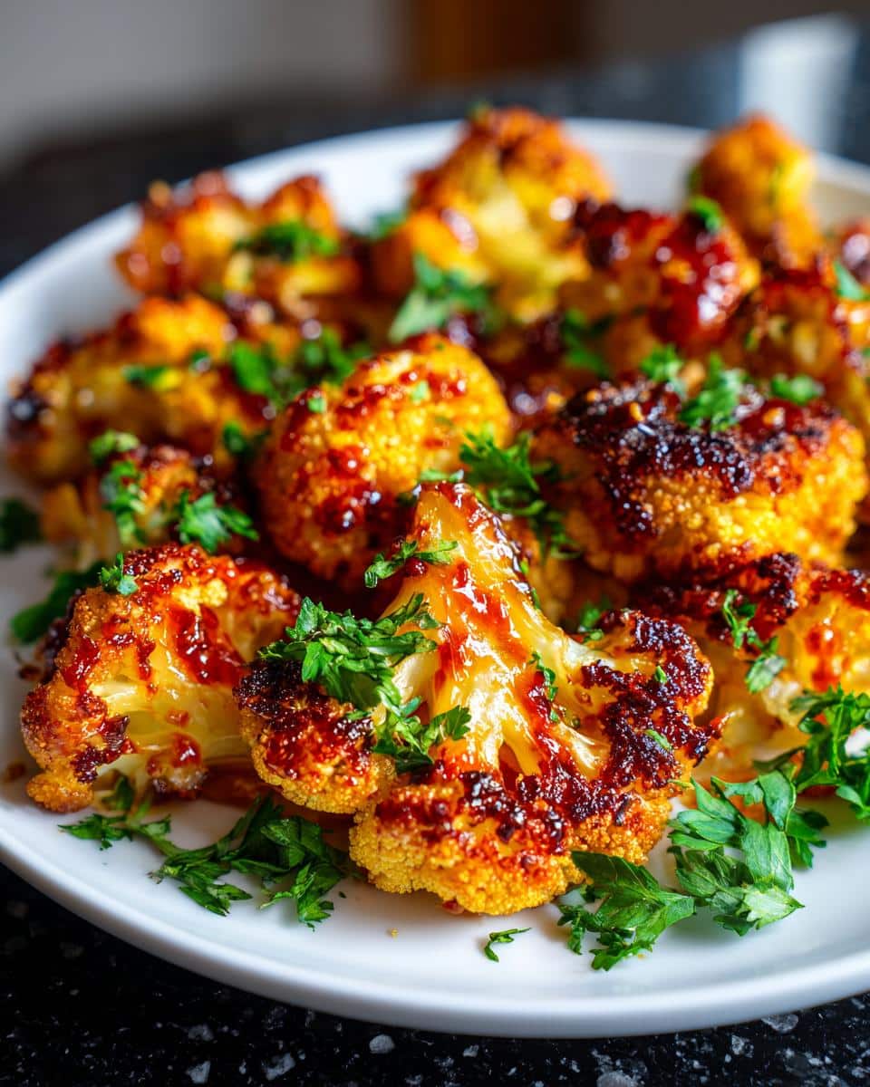 Spicy Honey Roasted Cauliflower - detail 2