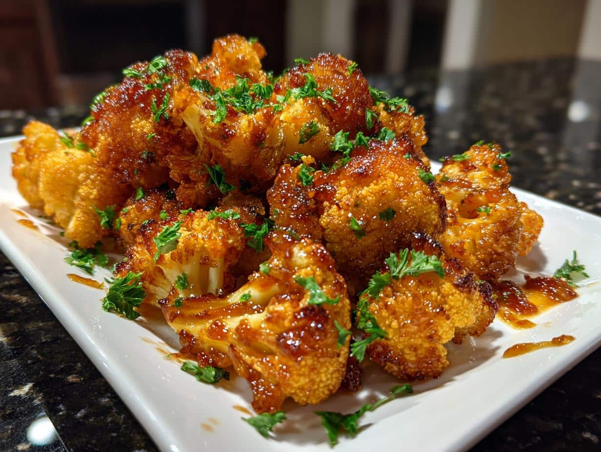 Spicy Honey Roasted Cauliflower - detail 5