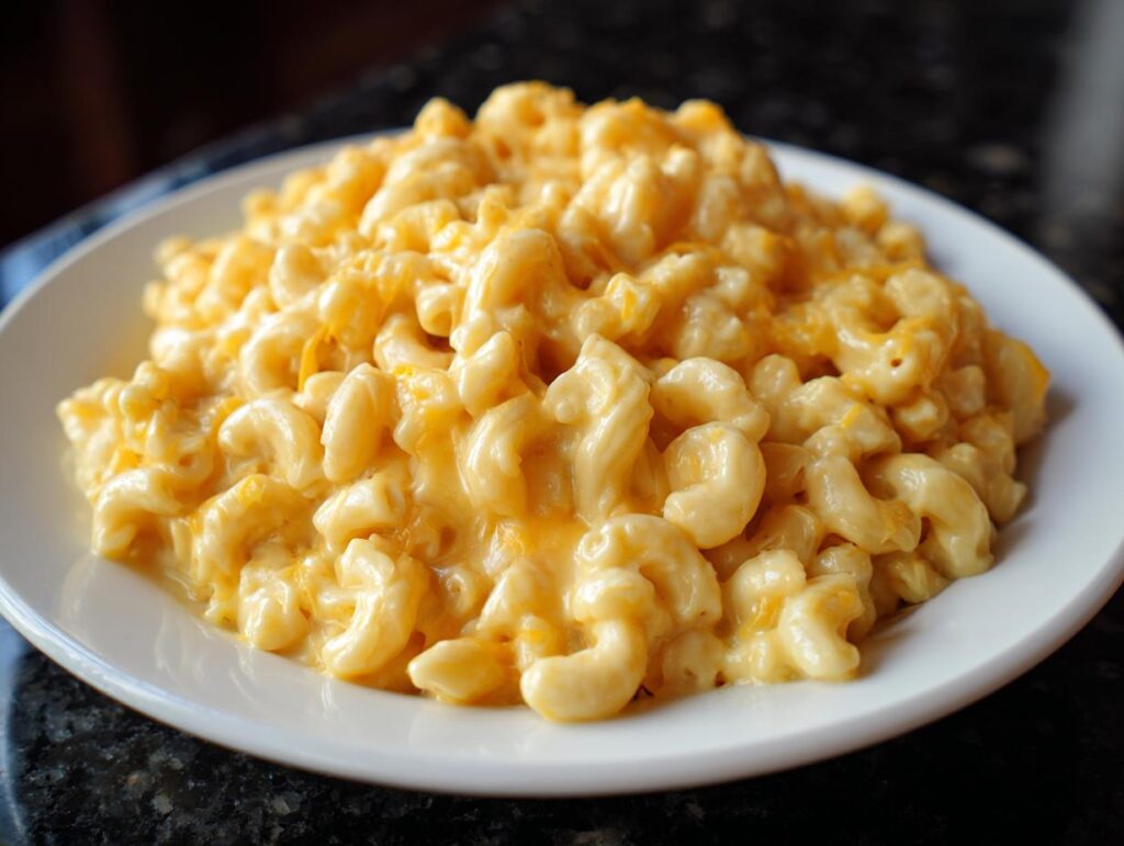 Stovetop mac and cheese