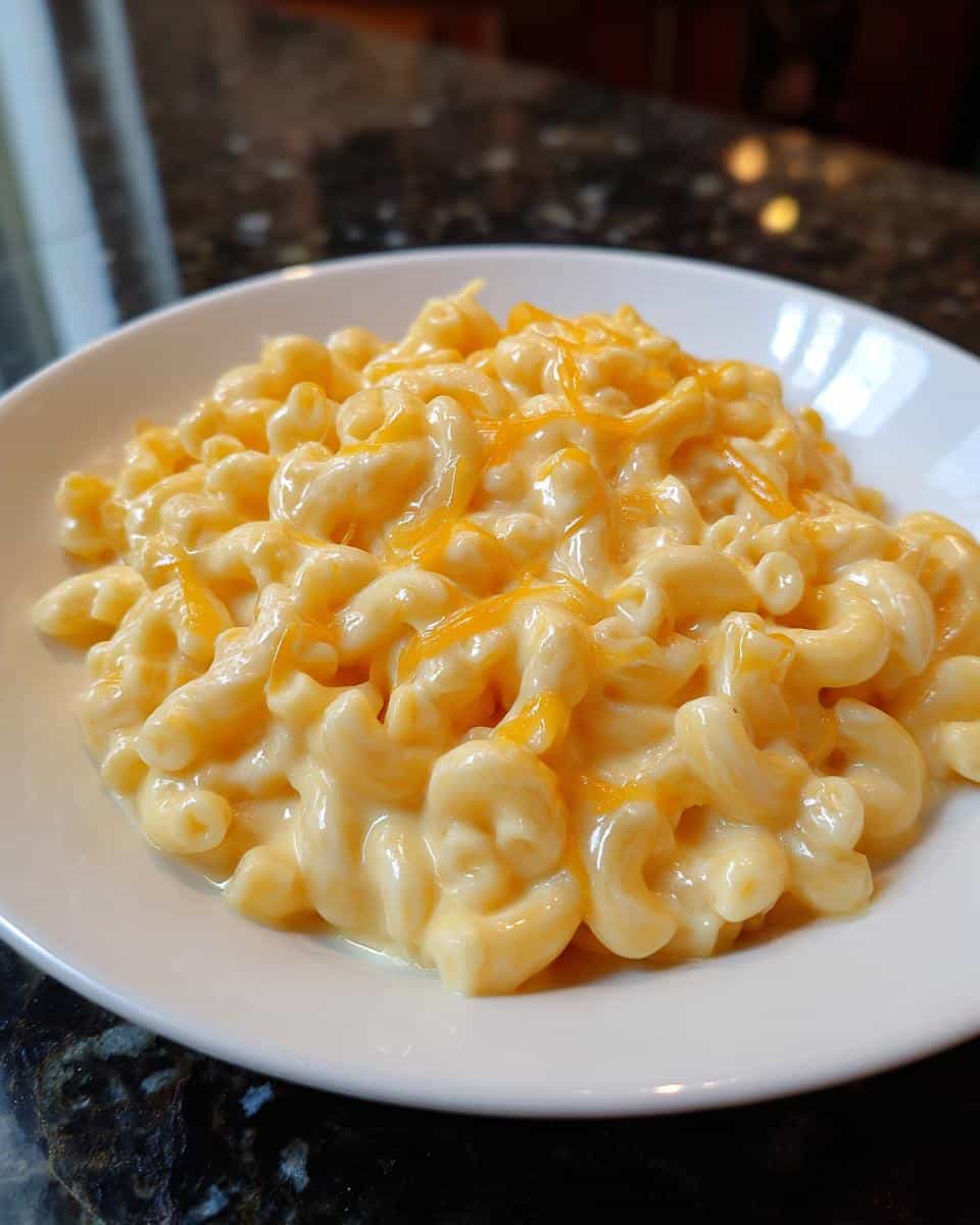 Stovetop mac and cheese - detail 2