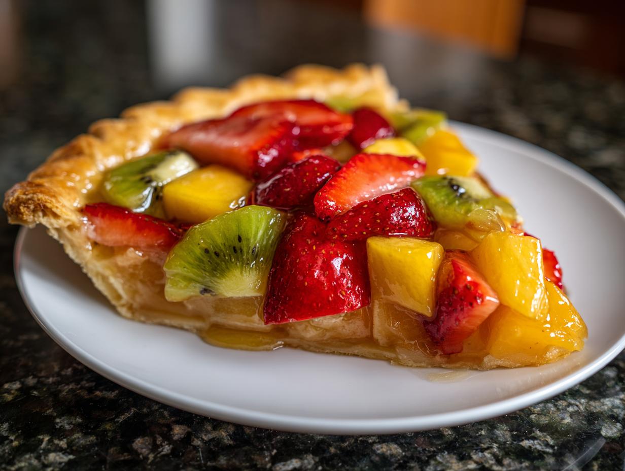 Sunny Spring Fruit Pie