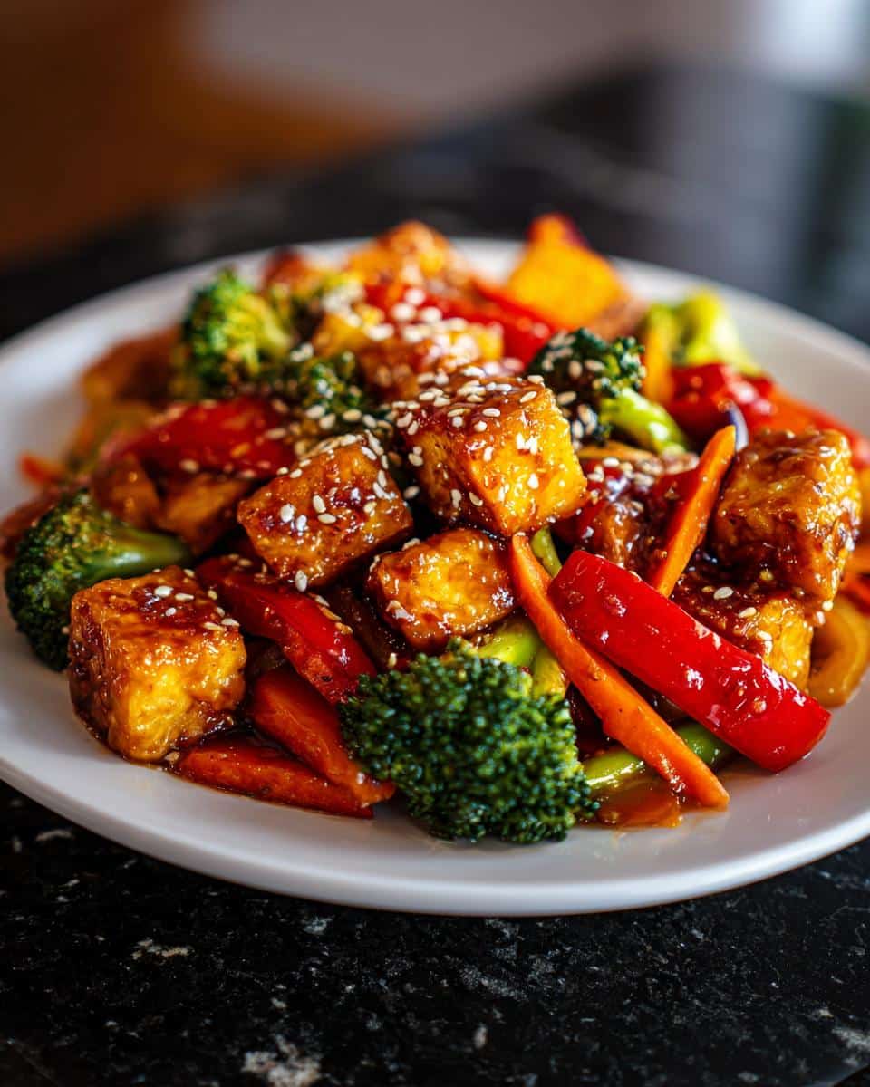 Teriyaki Tofu Stir Fry - detail 1