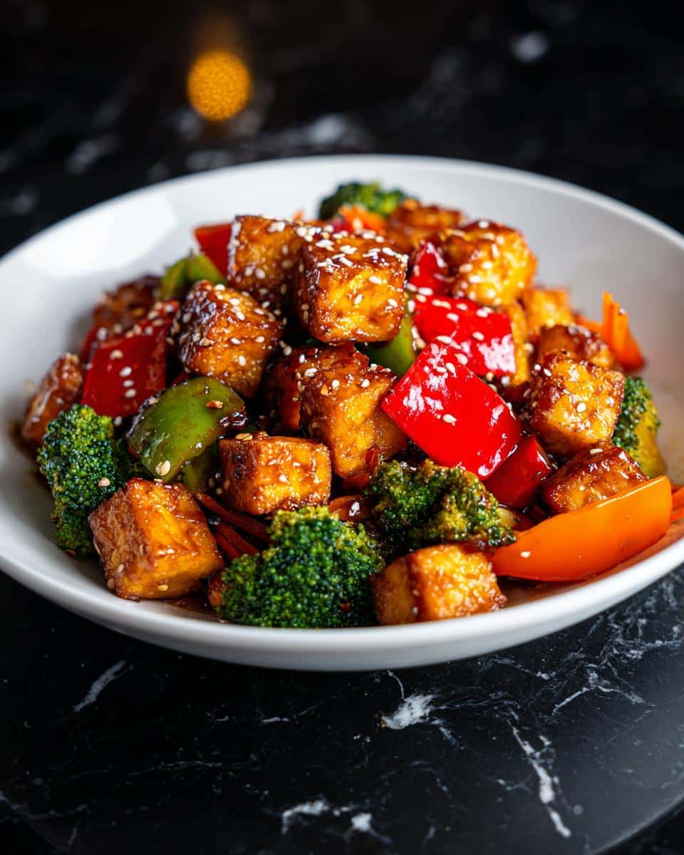 Teriyaki Tofu Stir Fry - detail 2