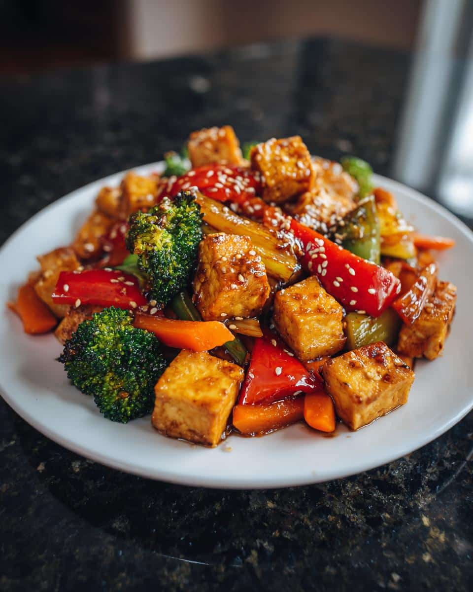 Teriyaki Tofu Stir Fry - detail 3