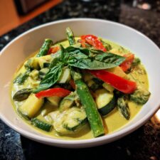 25-Minute Thai Green Curry with Spring Veg - Irresistible Flavor!