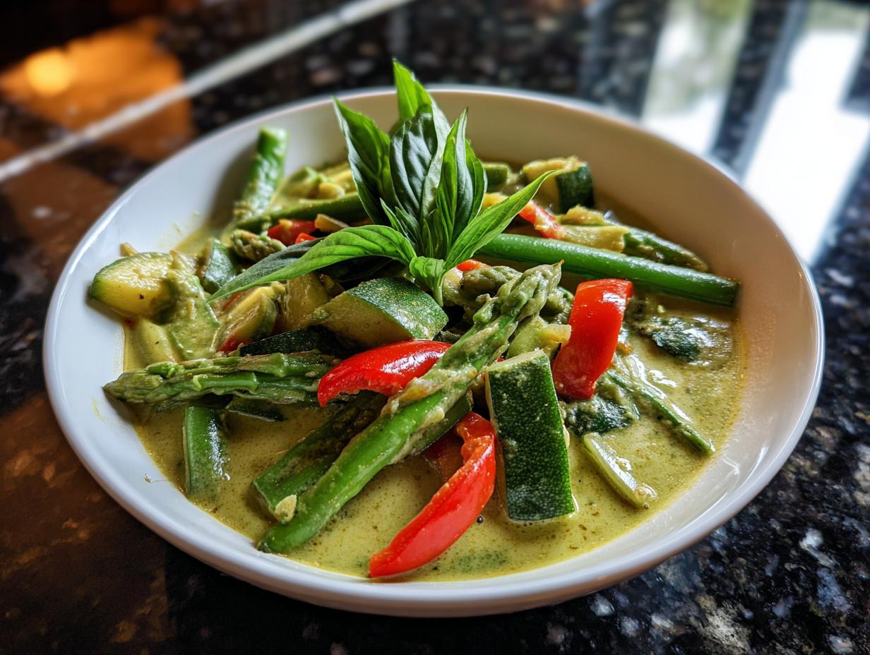 Thai Green Curry with Spring Veg - detail 3