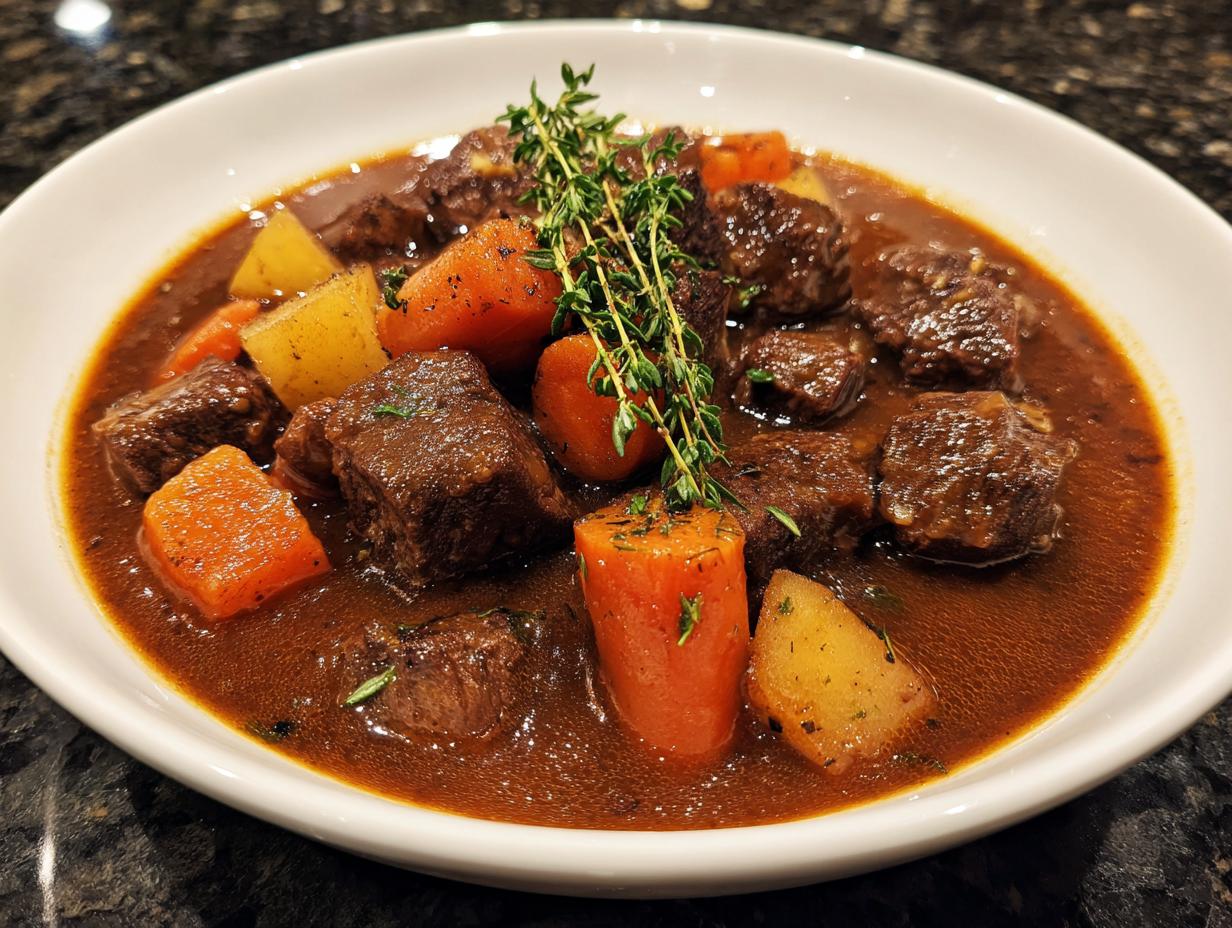 Hearty Traditional Irish Beef Stew, 2-Hour Comfort Magic 9 Traditional Irish Beef Stew - detail 2