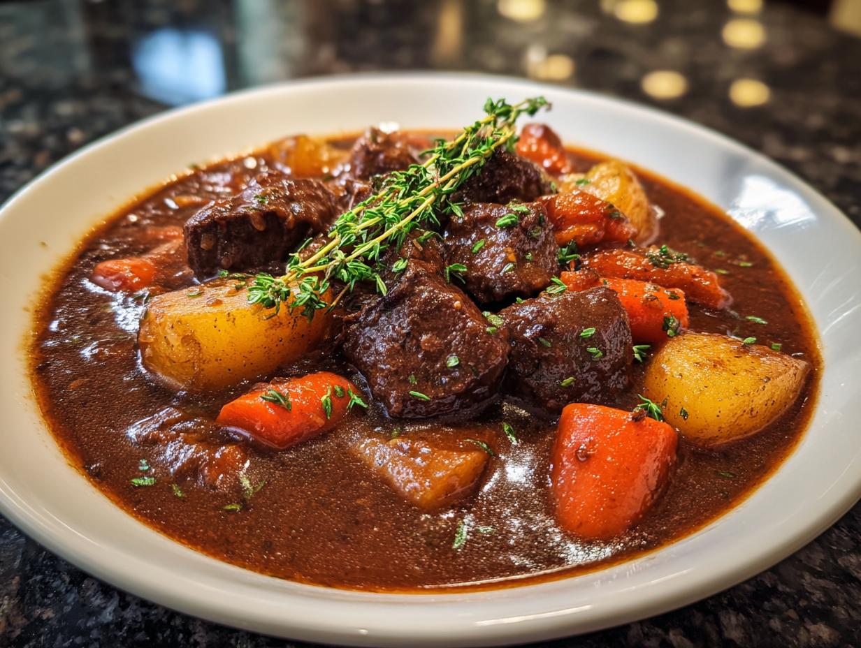 Hearty Traditional Irish Beef Stew, 2-Hour Comfort Magic 6 Traditional Irish Beef Stew