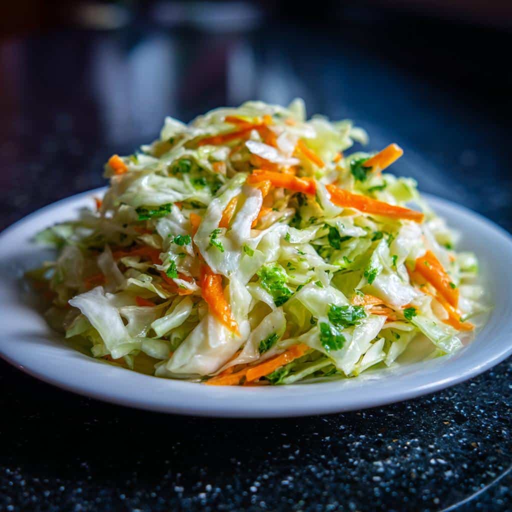 Vinegar Coleslaw - detail 2