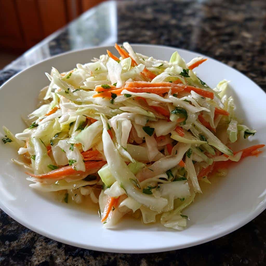 Vinegar Coleslaw - detail 3