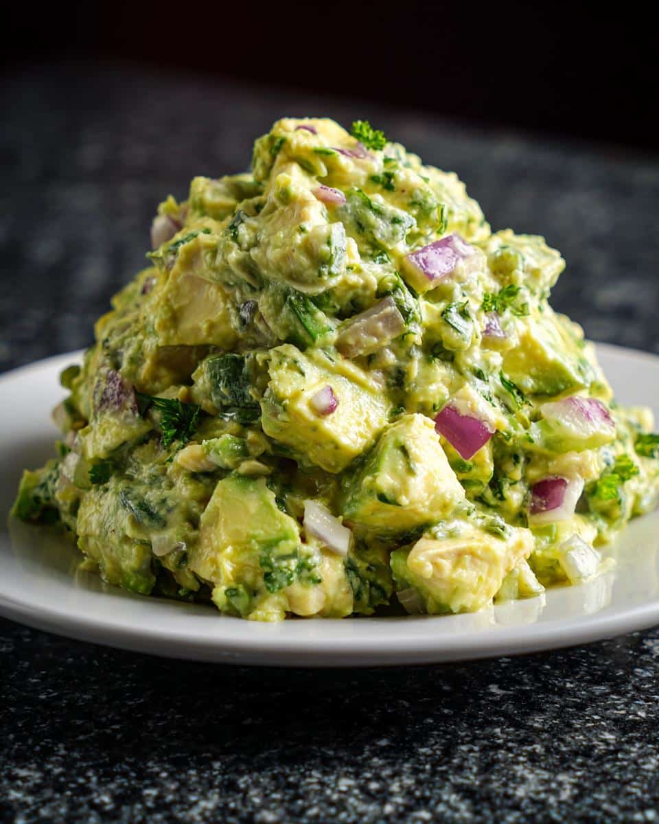 Avocado chicken salad - detail 1