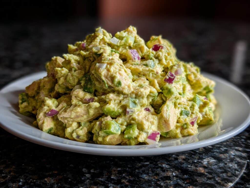 Avocado chicken salad