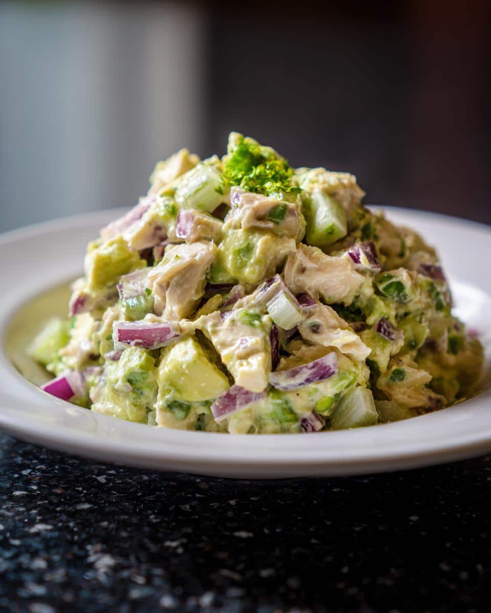 Avocado chicken salad - detail 2