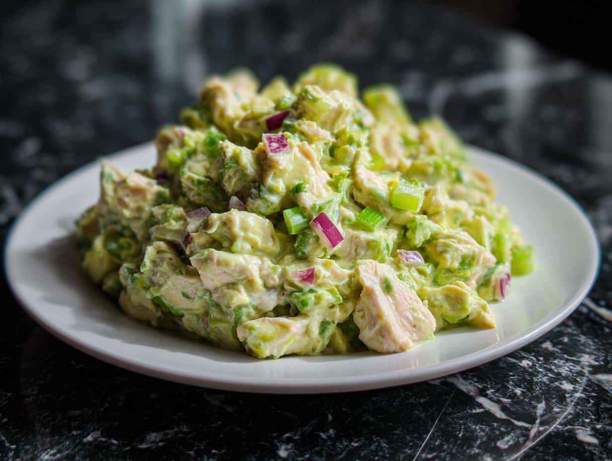 Avocado chicken salad - detail 3