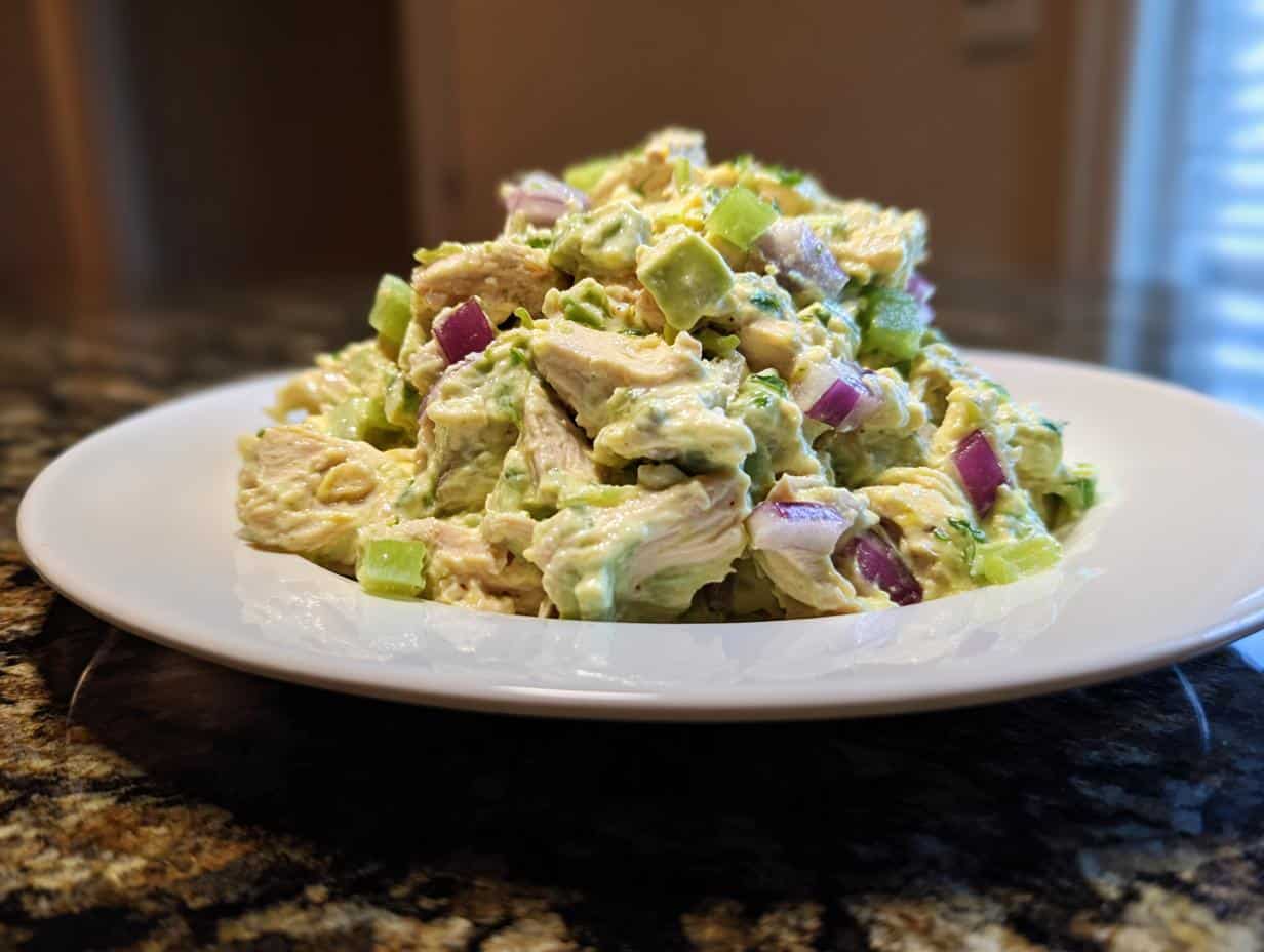 Avocado chicken salad - detail 4
