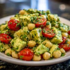10-Minute Avocado Chickpea Salad: Creamy & Delicious Power Meal