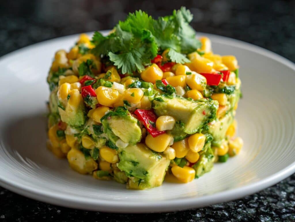 Avocado corn salad