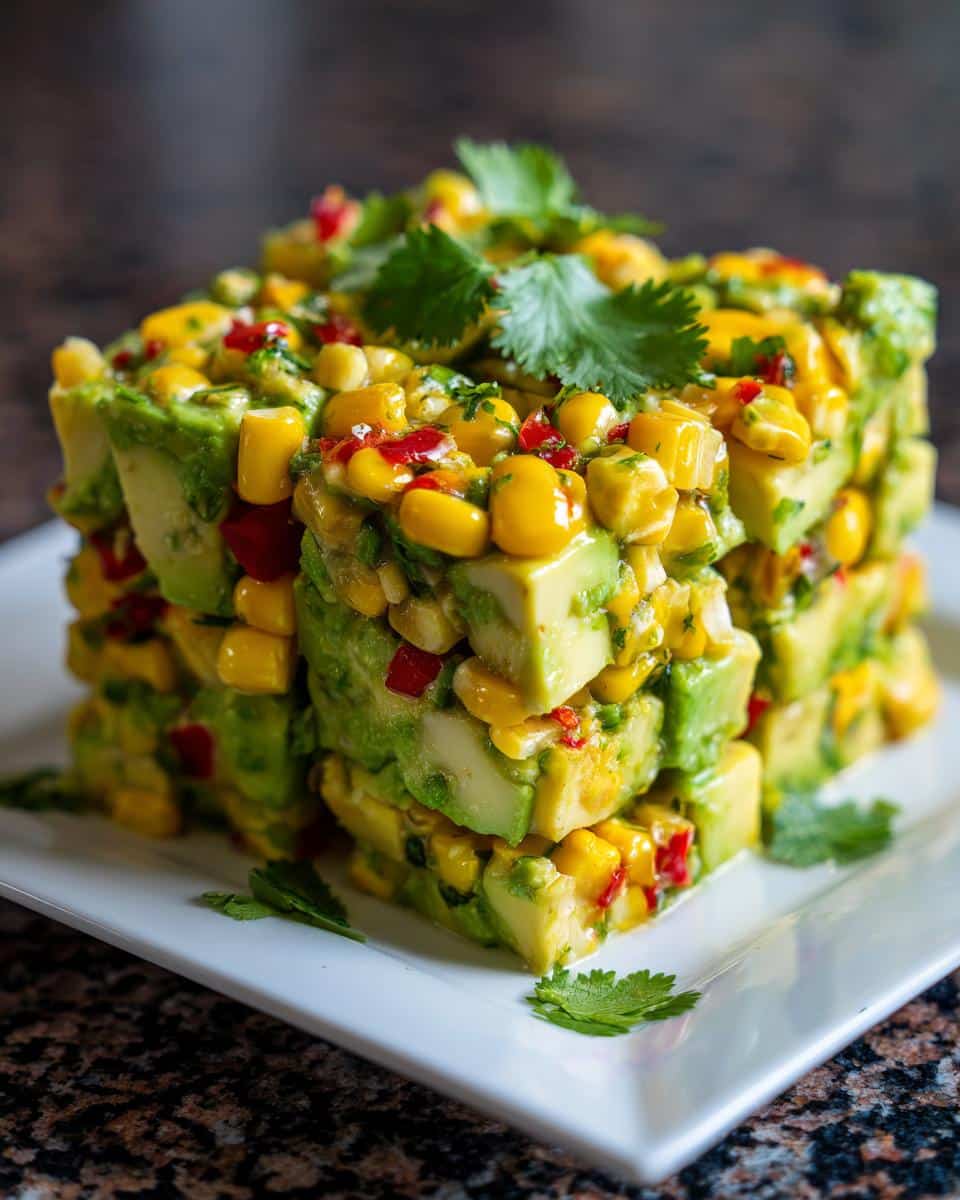 Avocado corn salad - detail 2