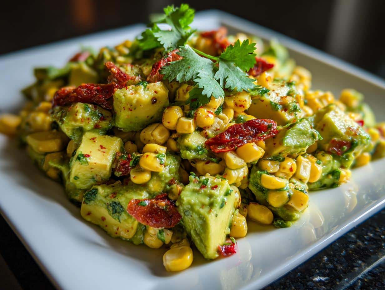 Avocado corn salad - detail 4