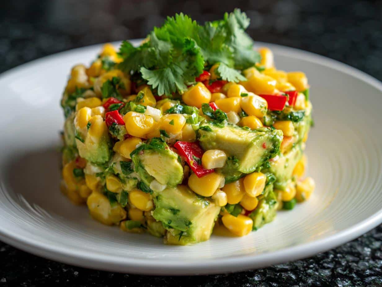 Avocado corn salad
