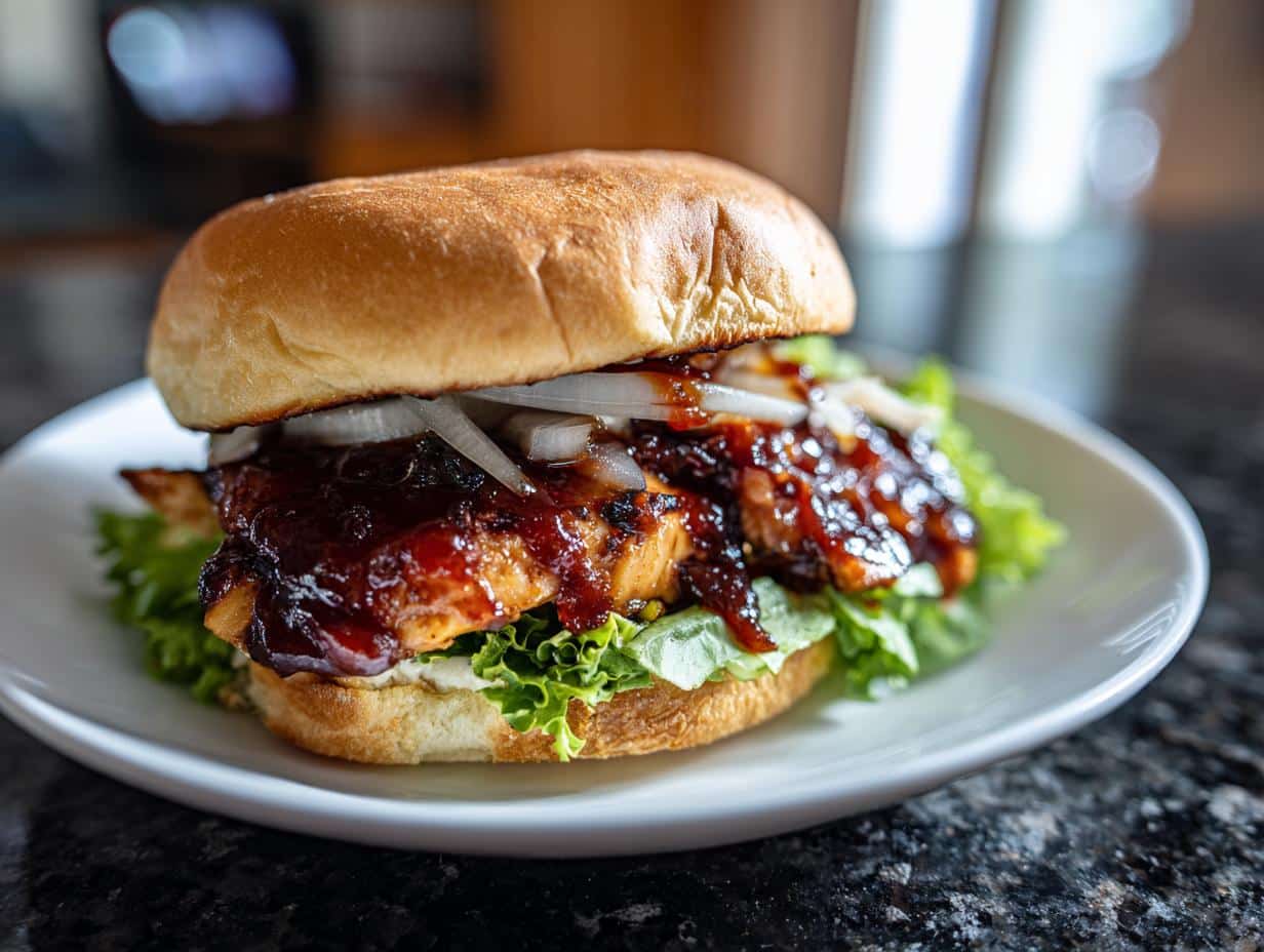 BBQ Chicken Burger - detail 3