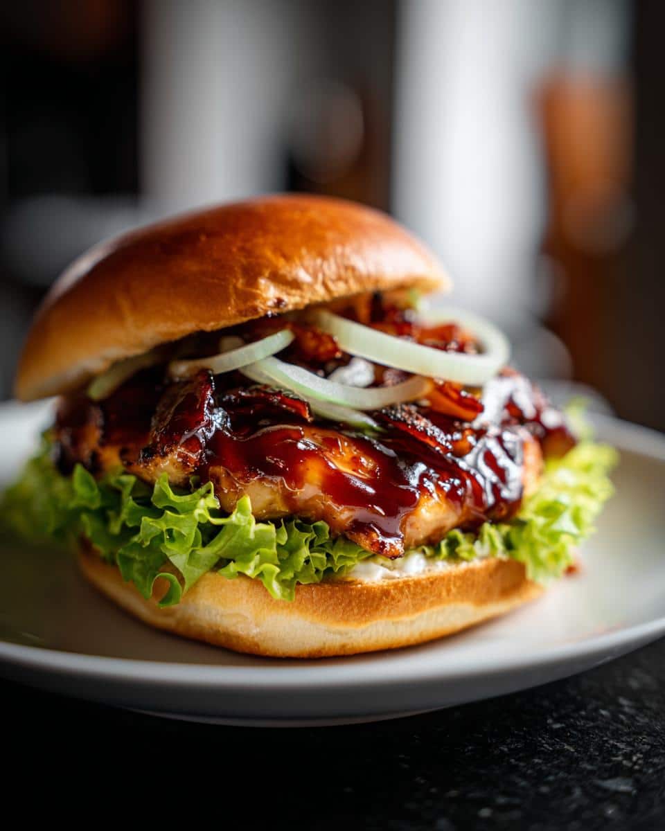 BBQ Chicken Burger - detail 4