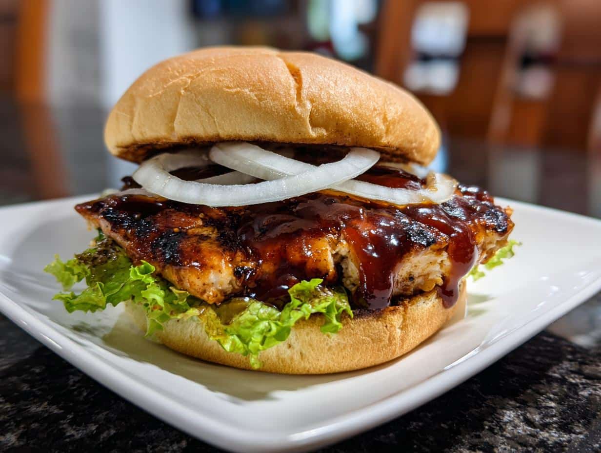 BBQ Chicken Burger