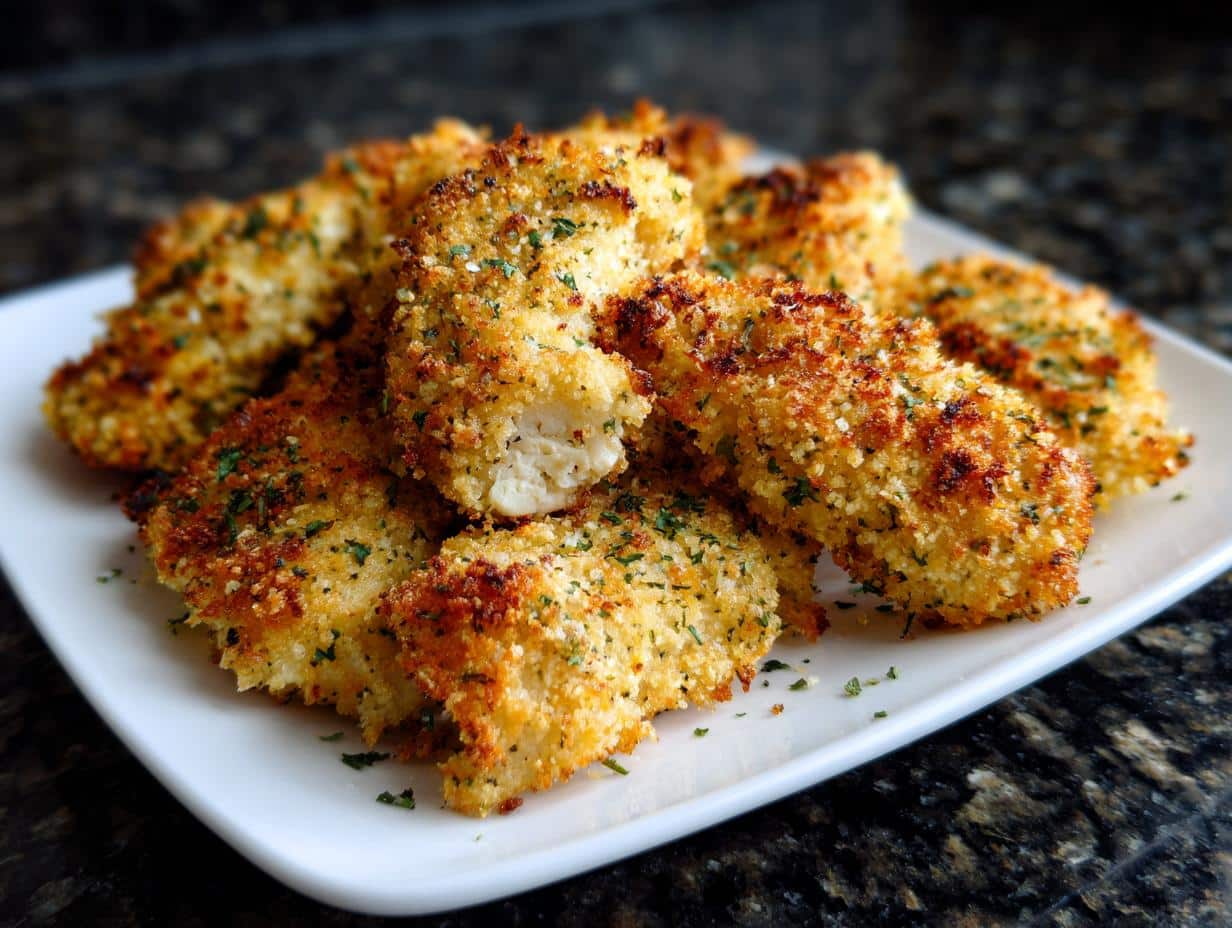 Baked chicken tenders