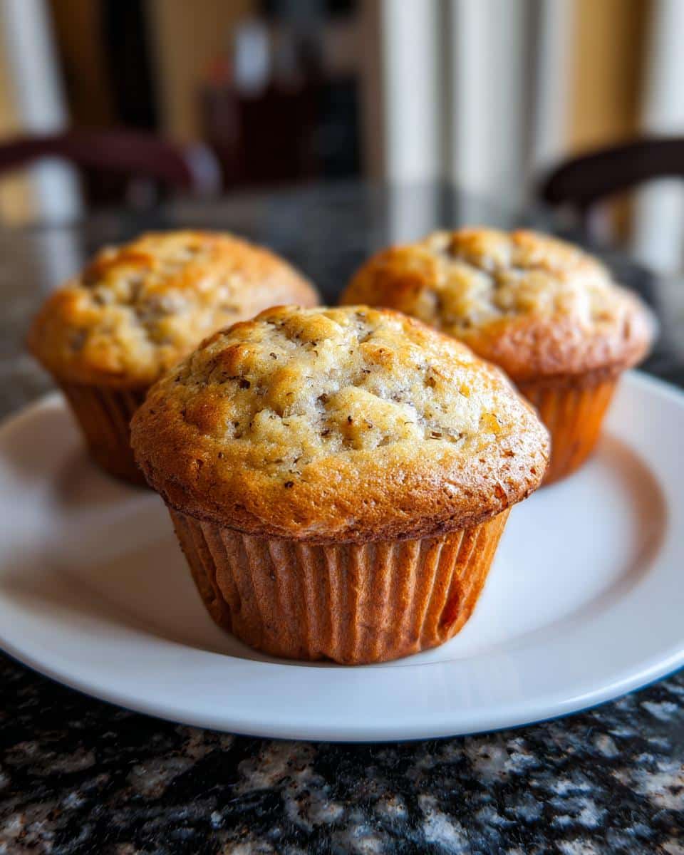 Banana muffins - detail 1