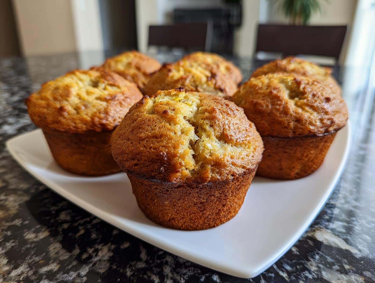 Banana muffins - detail 3