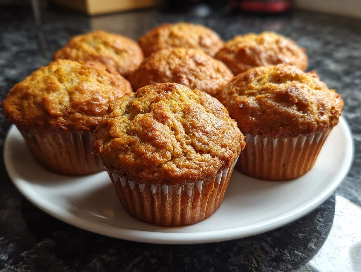 Banana muffins - detail 4