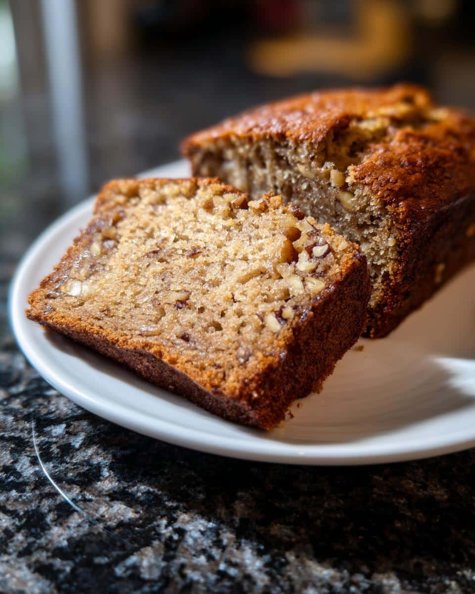 Banana nut bread - detail 3