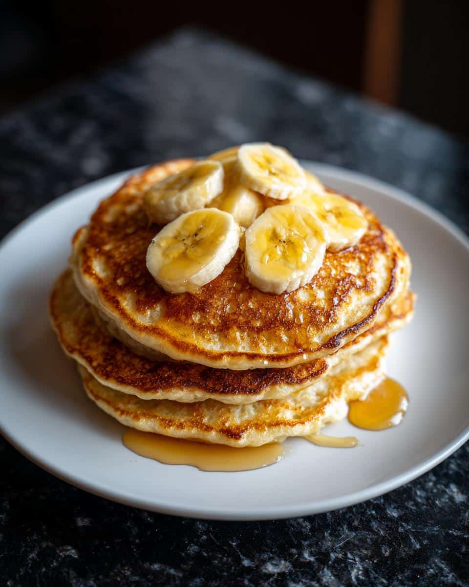 Banana pancakes - detail 1