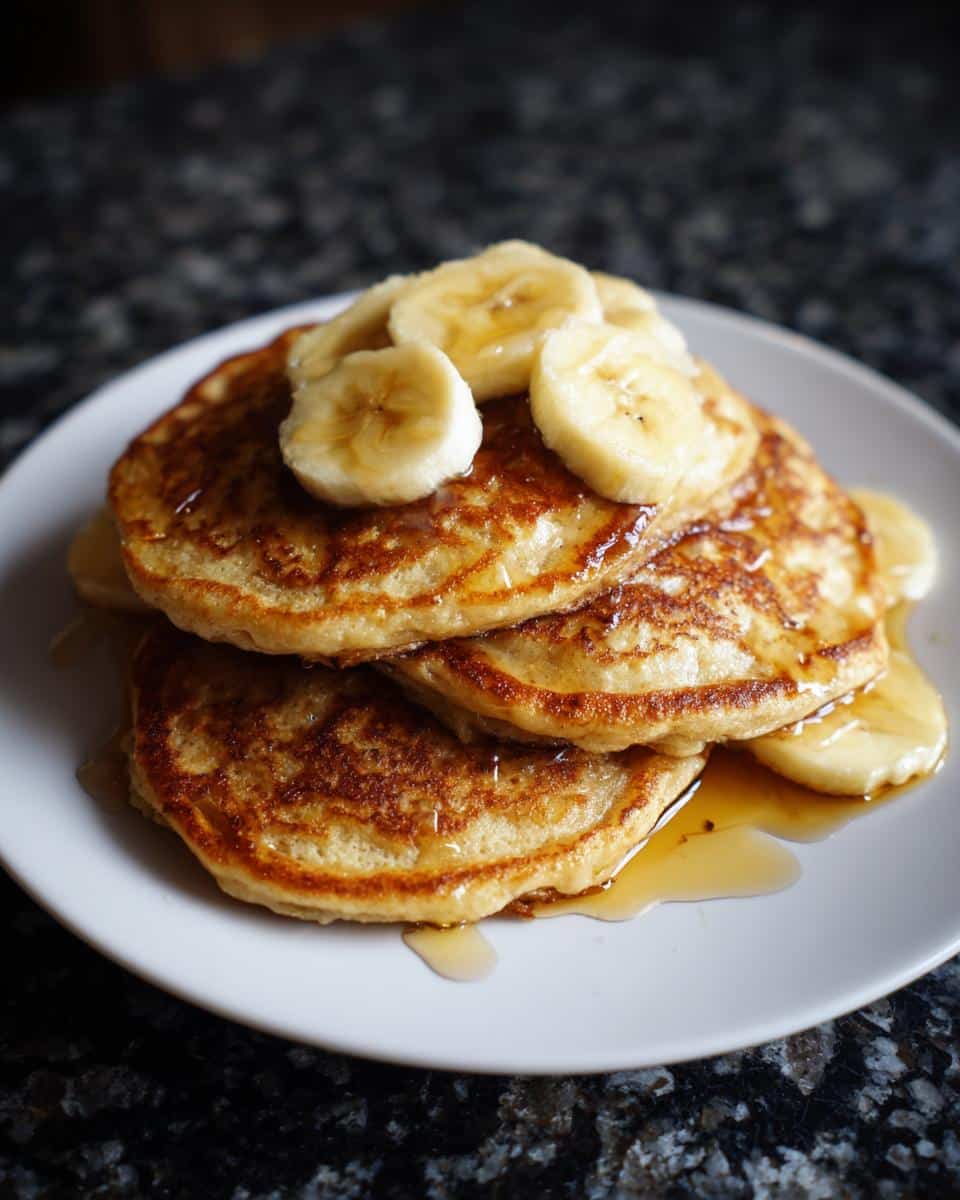 Banana pancakes - detail 2