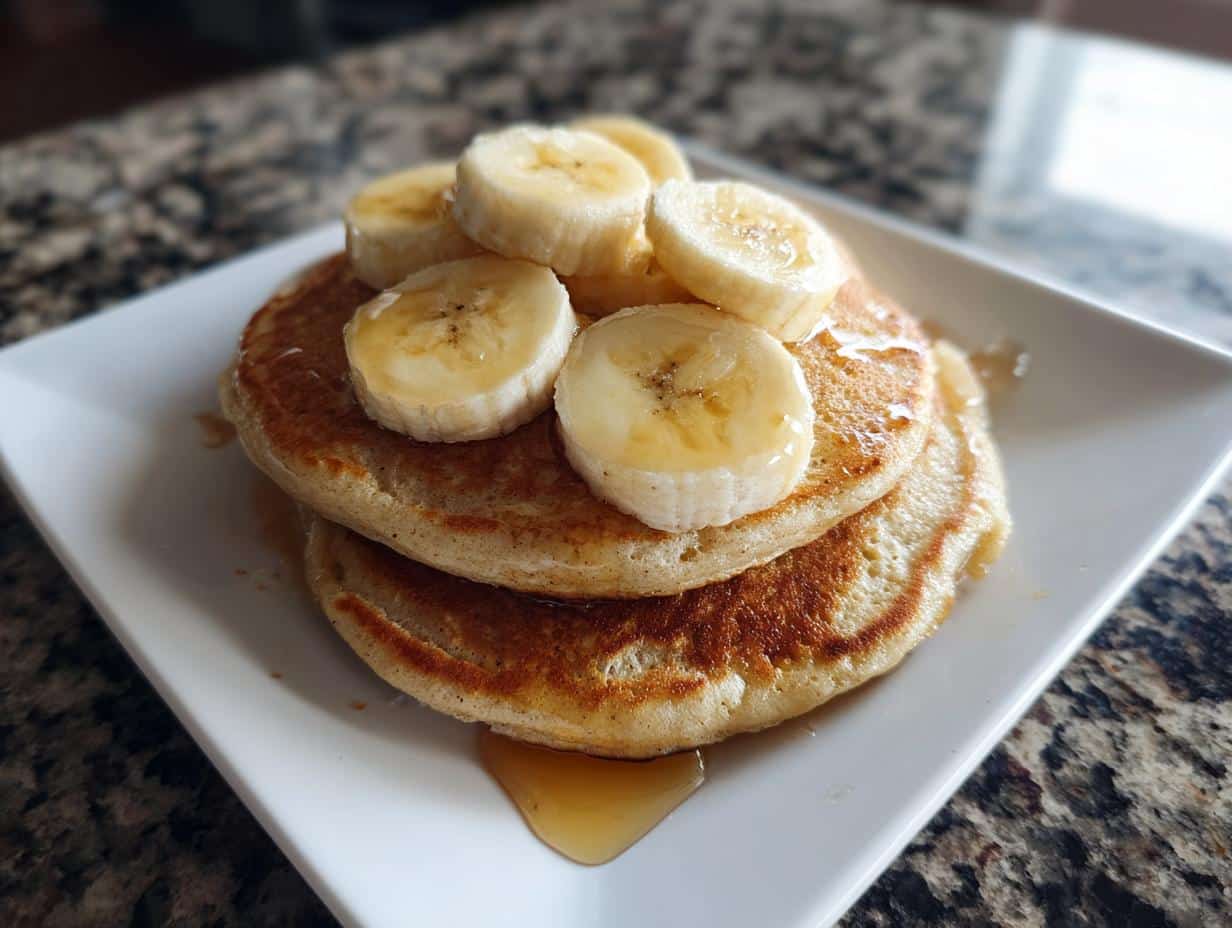 Banana pancakes - detail 3