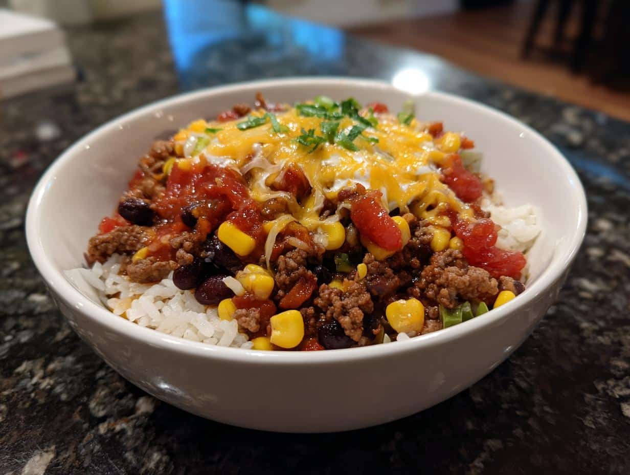 Beef burrito bowl - detail 4