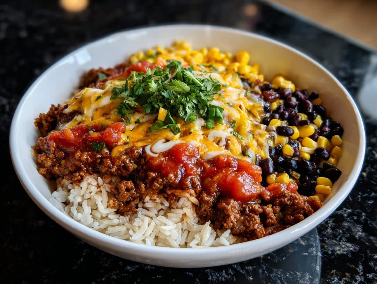 Beef burrito bowl - detail 5