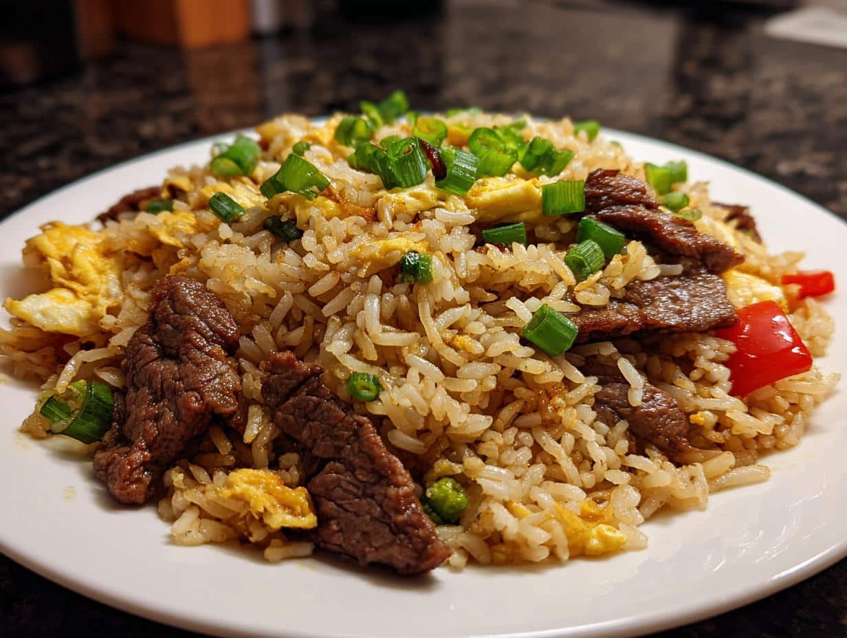 Beef fried rice - detail 4