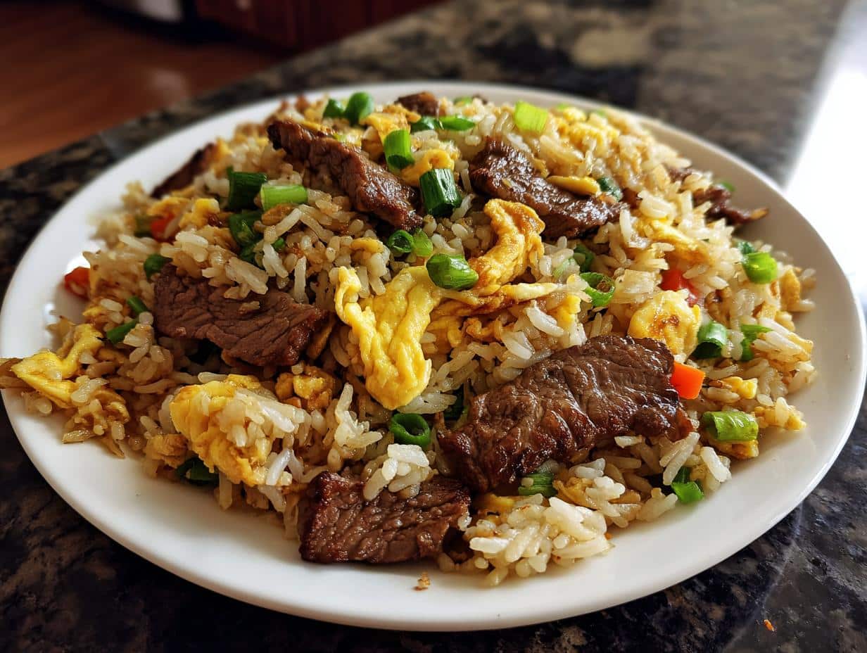 Beef fried rice - detail 5