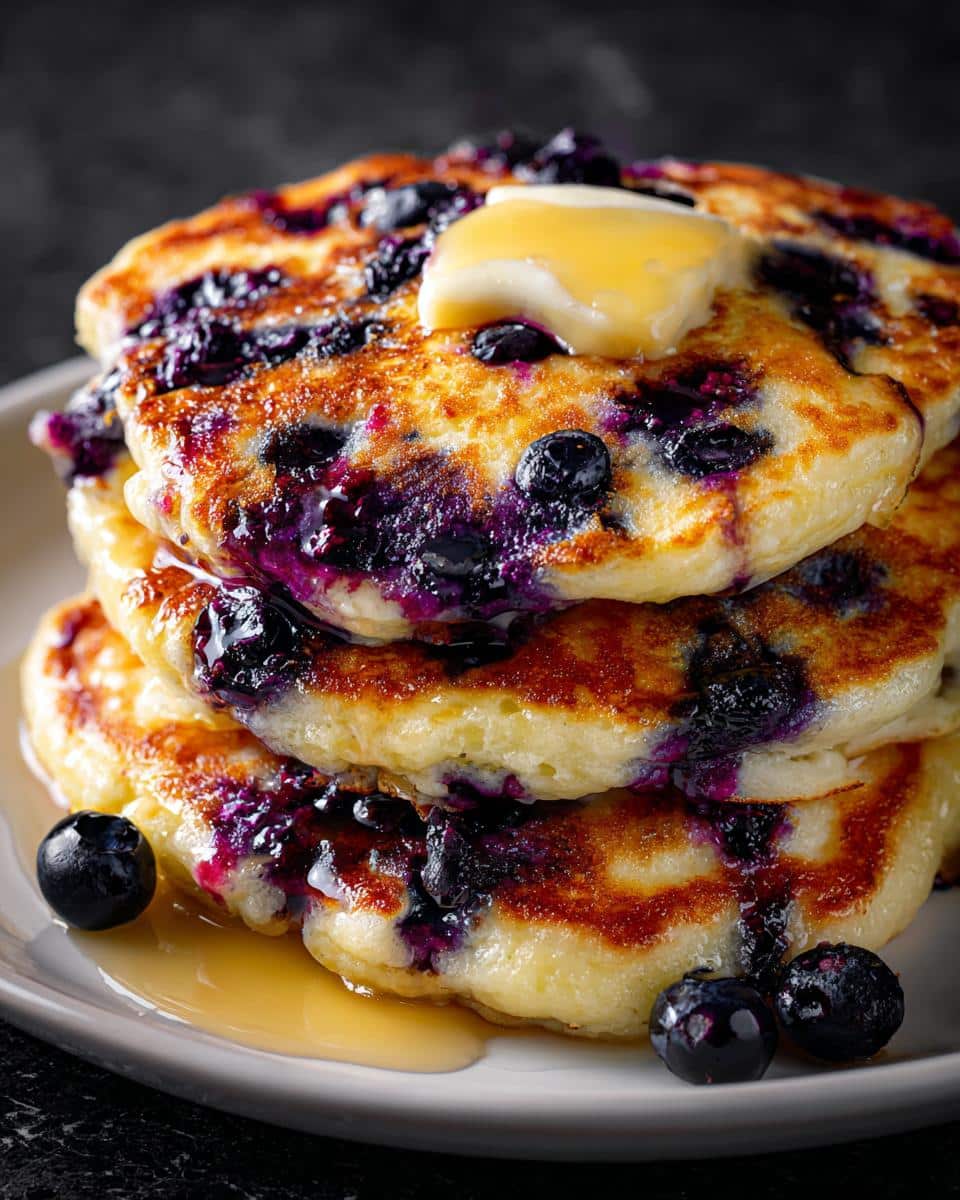 Blueberry Pancakes - detail 2